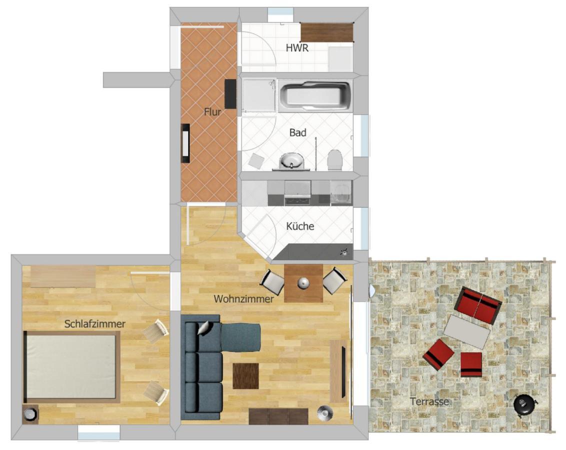 Apartment Wünschendorf *